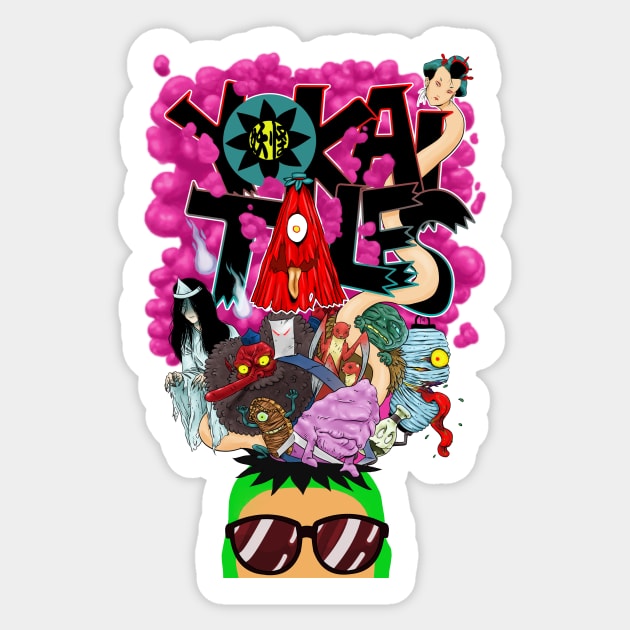 Yokai Tales season 2 logo Sticker by YokaiTales